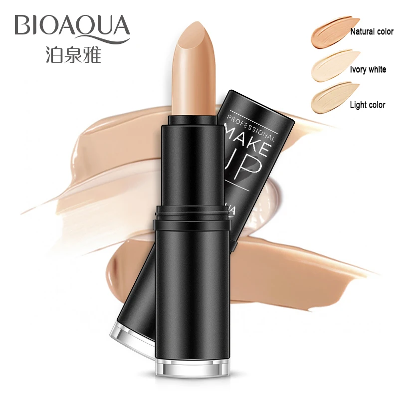 

3.8g BIOAQUA Modified Concealer Pen Face Makeup Cover Dark Circles Acne Spot Easy Color Concealer Cream Foundation Long Lasting