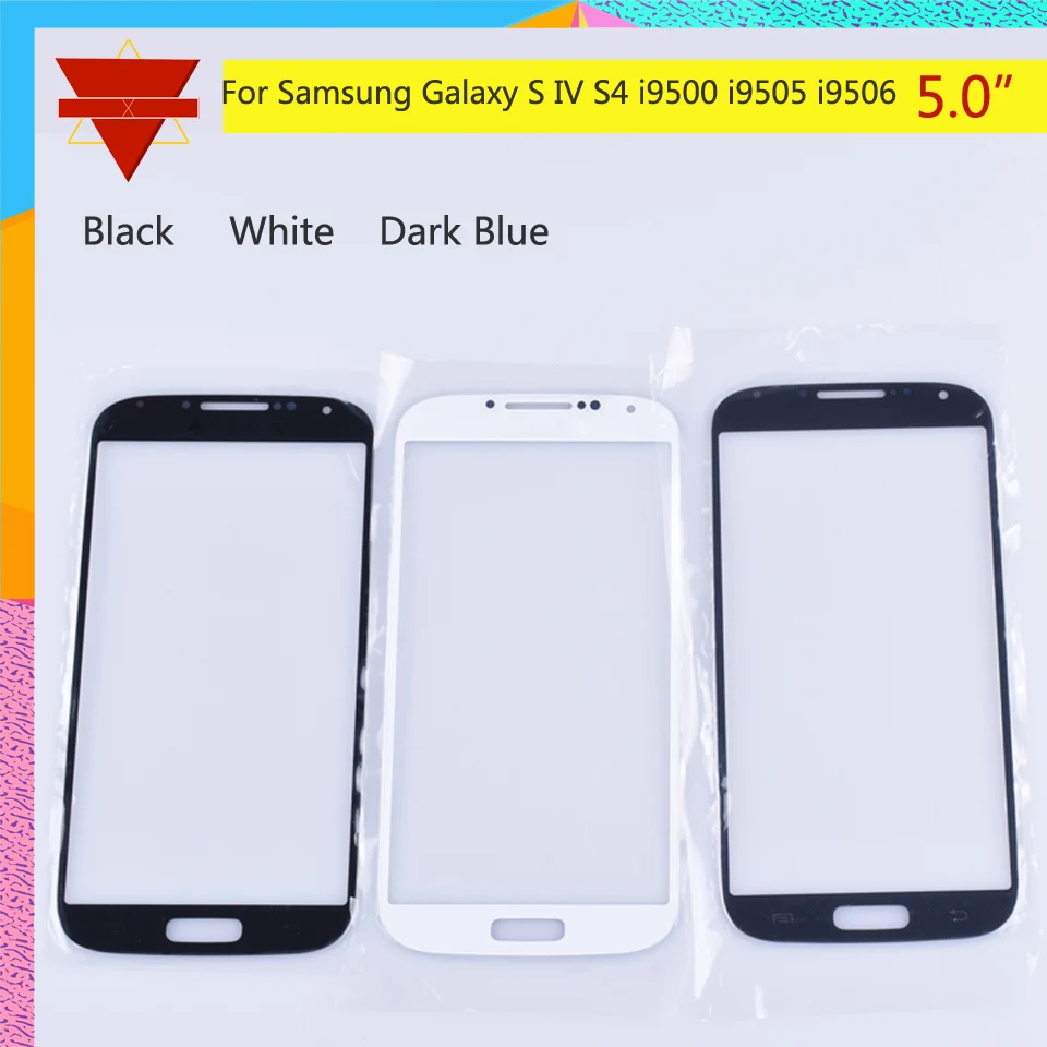 10 шт./лот сенсорный экран для Samsung Galaxy S4 GT-i9505 i9500 i9505 i9506 i9515 i337 передняя панель