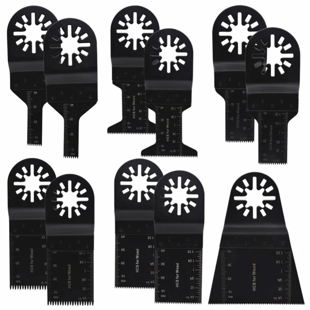

Hot Sale Multi-Function 6/11 Pcs Oscillating Tools for Metal Wood Cutting Woodworking for Renovator Power Tools Cutting