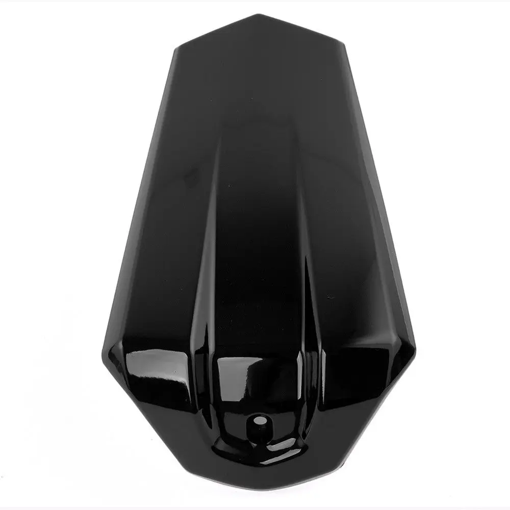 Мотоциклетный задний пассажирский Solo Seat Cowl Cover Pillion Trim для Yamaha YZF R125 R 125- Carbon Seat обтекатель впрыска - Цвет: Black