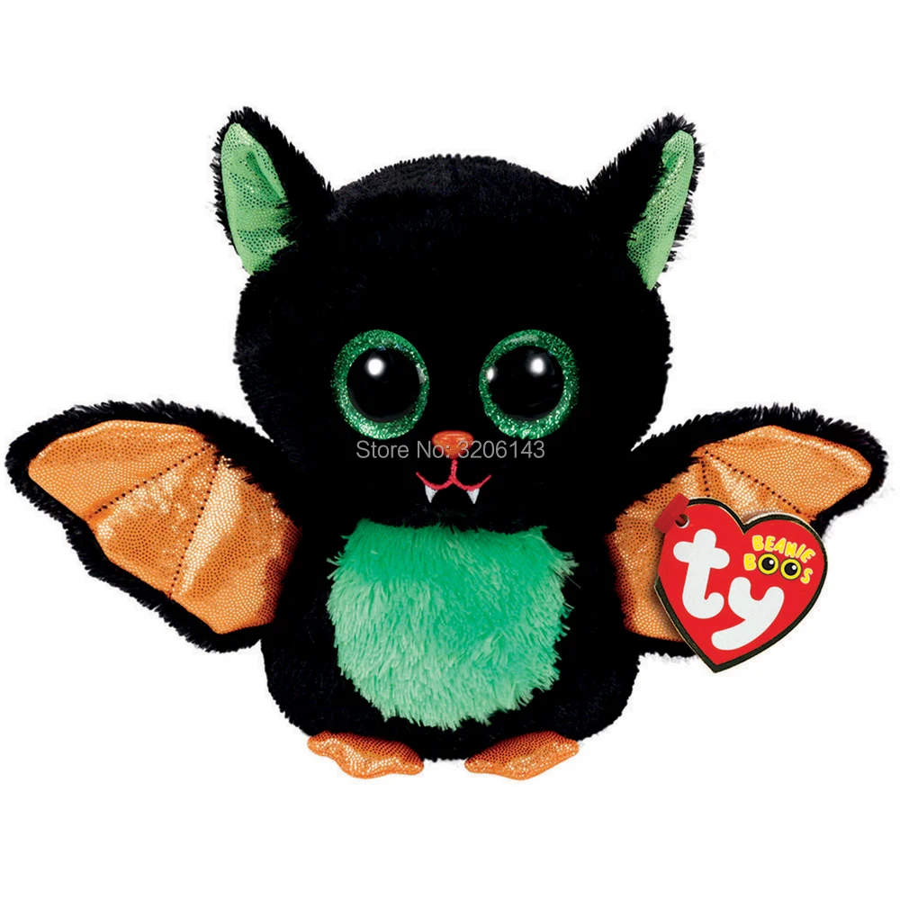 Ty Beanie Boos 6" Halloween Beastie the Walgreens Bat Big