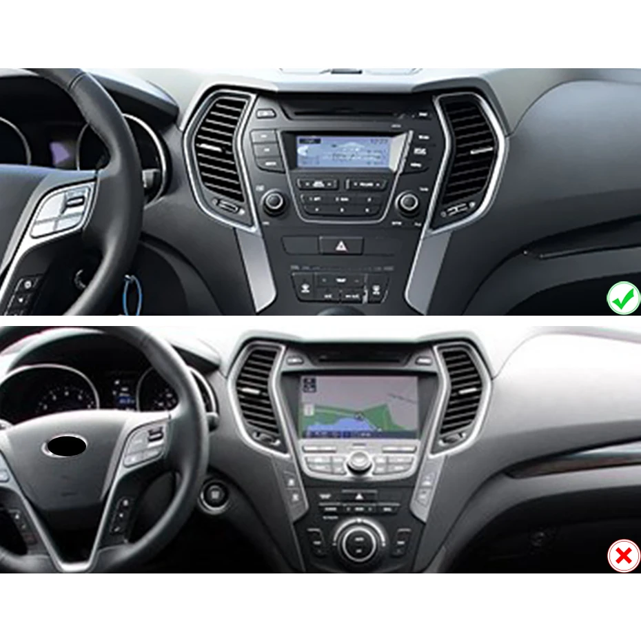 Sale DSP 4G 64G Android 9.0 IPS SCREEN 2 Din CAR DVD PLAYER For Hyundai IX45 Santa fe 2013 2014 GPS player navigation radio stereo 5