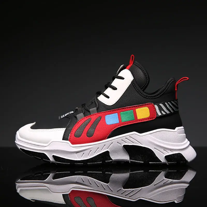 

LAISUMK Autumn Casual Shoes for Male Breathable Fashion Man Shoes High Quality Lace-up Sneakers Zapatos Hombre Footwear