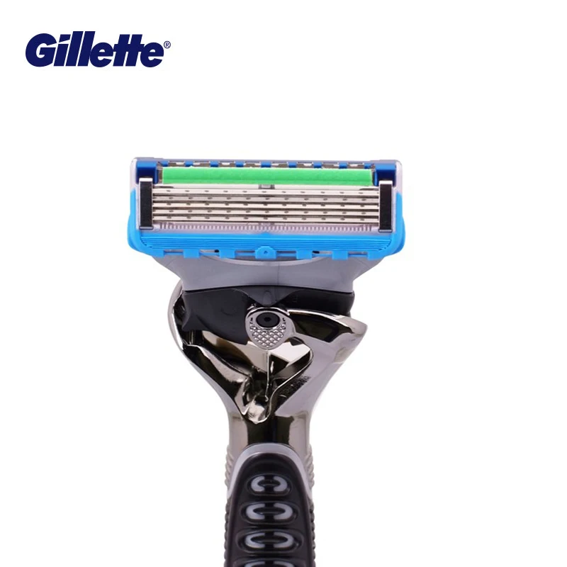 Billige Elektrische Rasierer Gillette Fusion Angetrieben Rasierer Männer Elektrischen Rasierer 1 halter Mit 1 Klingen Echte Sicherheit Rasiermesser Fusion Proglide