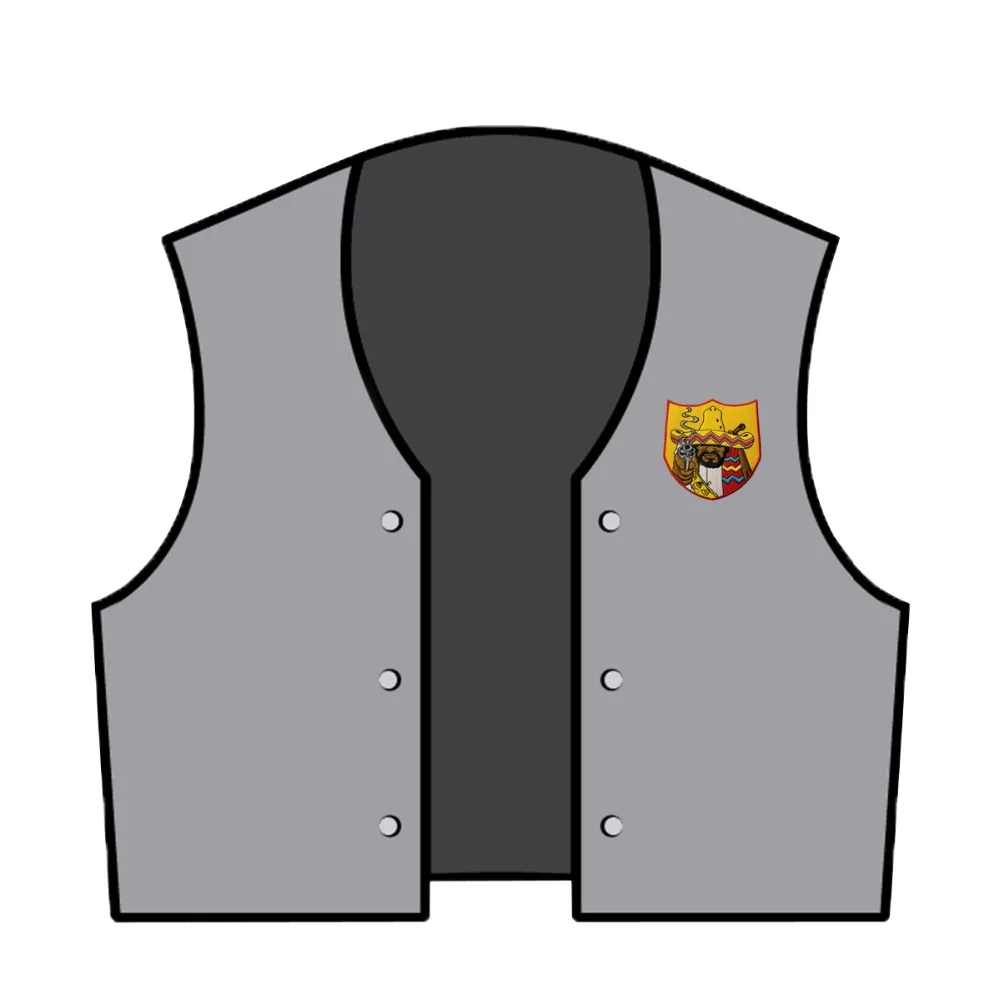 G0625 (4)Bandidos MC Front Jacket Biker Patch IRON ON VEST LEATHER 4 Patch