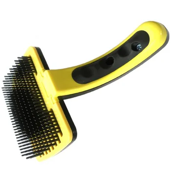 

Pet Dog Hair Brush Cleaning Comb Products Pet Comb Automatic Clean Hair Removal Comb Float Dead Hair Dog Comb Deshedding