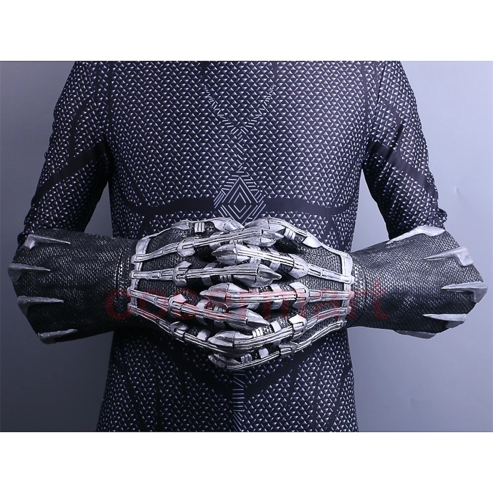 A Pair of Two Movie Panther Claws Gloves Cosplay Costume Superhero Gloves Halloween Prop