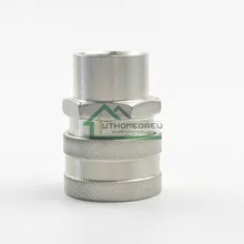 Homebrew нержавеющей стали Женский быстрого отсоединения комплект 1/" w/FPT homebrew место