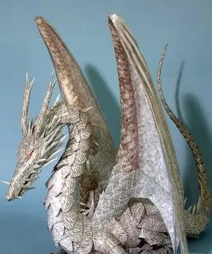 Сказки из Earthsea dragon 3D головоломка бумажная модель DIY papercraft обучающие игрушки для