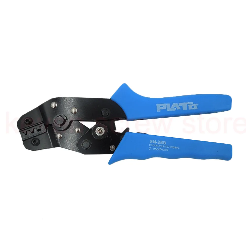 

Blue SN-28B Pin Crimping Tool High-Carbon Steel Crimping Plier 2.54mm 3.96mm 28-18AWG Crimper 0.1-1.0mm Square dupont crimp tool