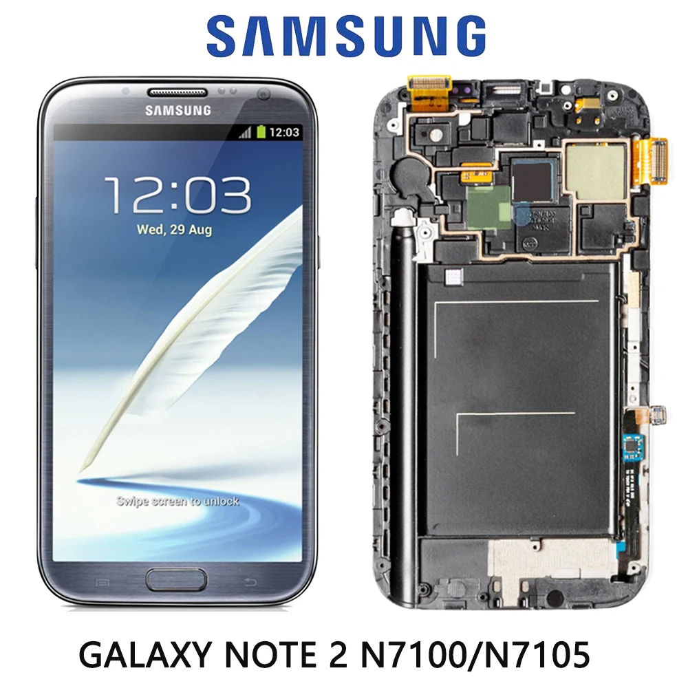 Samsung Galaxy Note 2 N7100 N7105 LCD 
