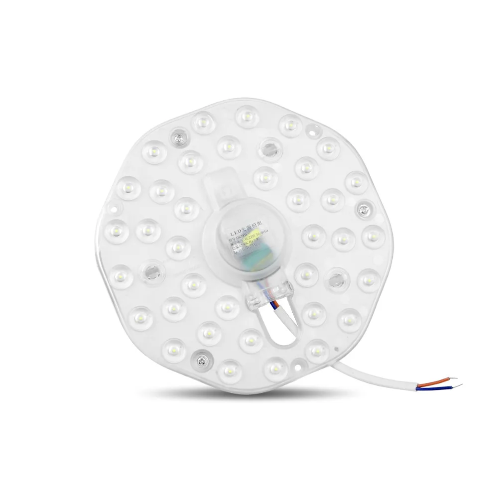 Us 4 43 10 Off Led Ceiling Lights Board Ac220v 12w 18w 24w 32w Round Flush Mount Lamp Source Module Replace Cfl U O Type Compact Fluorescent In