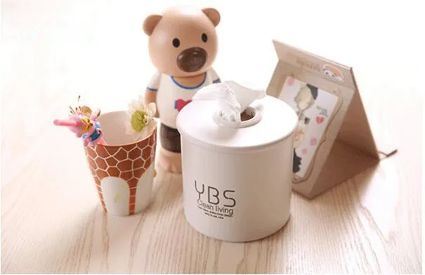 

1PC New Fashion Round Waterproof Plastic Toilet Toilet Paper Holder Large Cartons Towel Rack Broader Tissue Box NJ 004