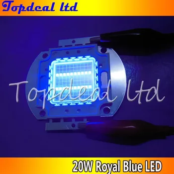 

20W Royal Blue 455nm High Power Bright LED Lamp Light for Aquarium DIY COB