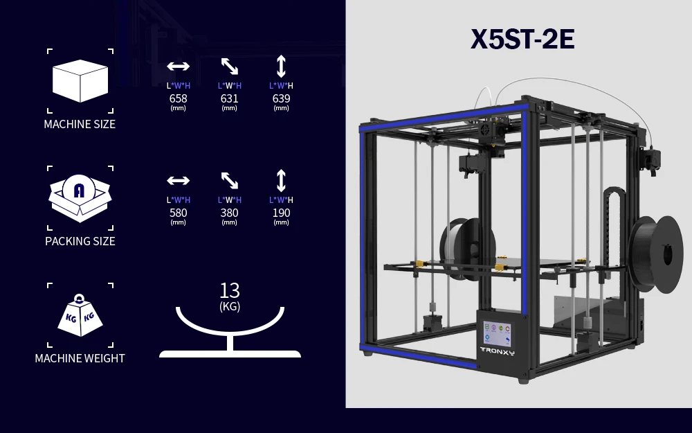 Горячий Tronxy X5S-2E двойной подающий порт одна Экструзионная головка 3d принтер печать в любом(один/два/смешанный) цвете