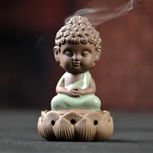 Благовония конусы керамические Bobina ладан пламенный огонь ладан пламя ожоги сандаловое дерево Bobina ладан Будда украшение дома