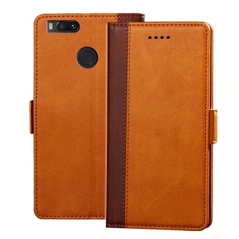 

Leather Flip Case for Xiaomi Mi A1 Wallet Funda Book Cover for Xiaomi Mi A1 Global Version Xiomi MiA1 A 1 5X 4GB 5.5
