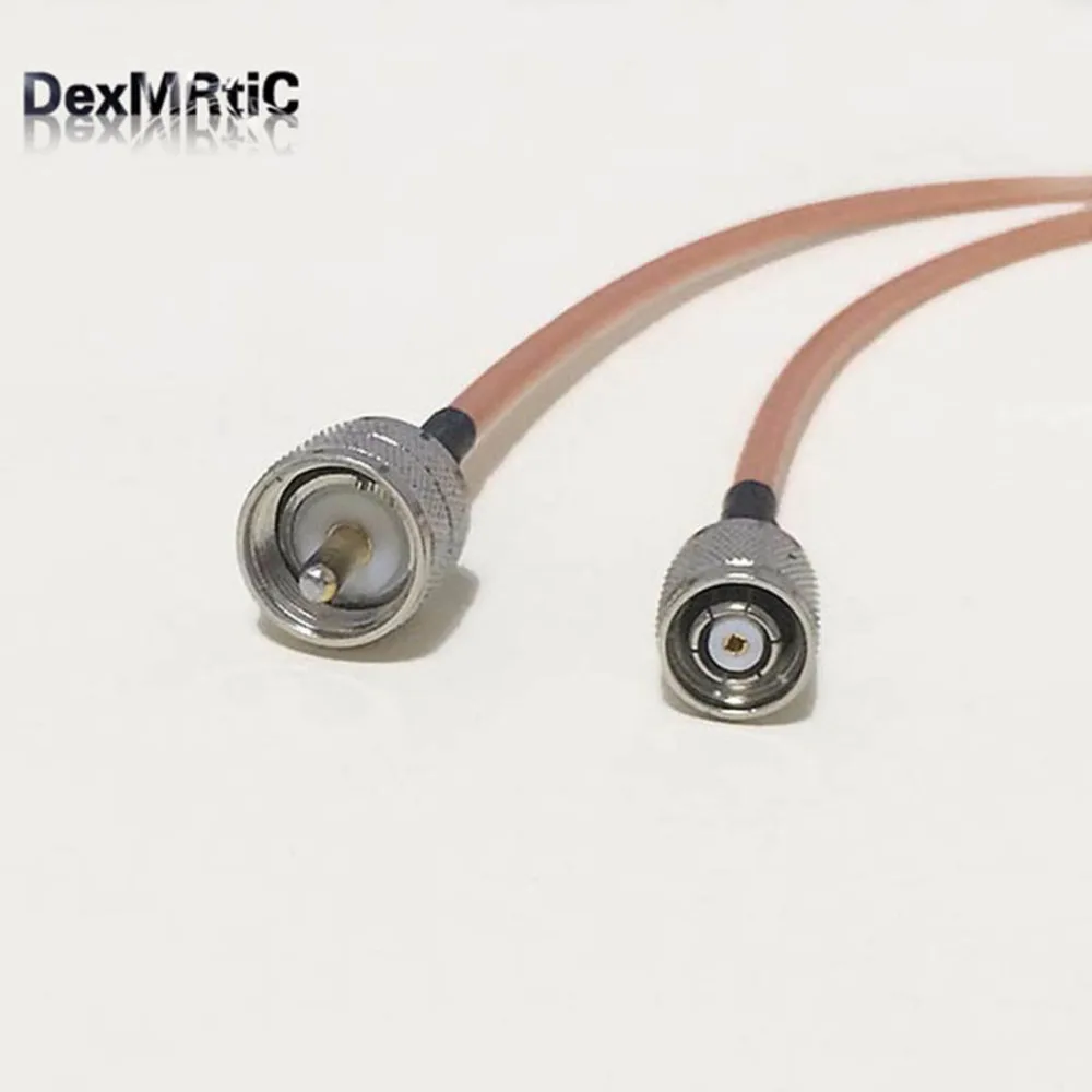 

High-quality low-attenuation UHF Male Plug Connector Switch RP-TNC Male Plug Connector RG142 50CM 20" Adapter