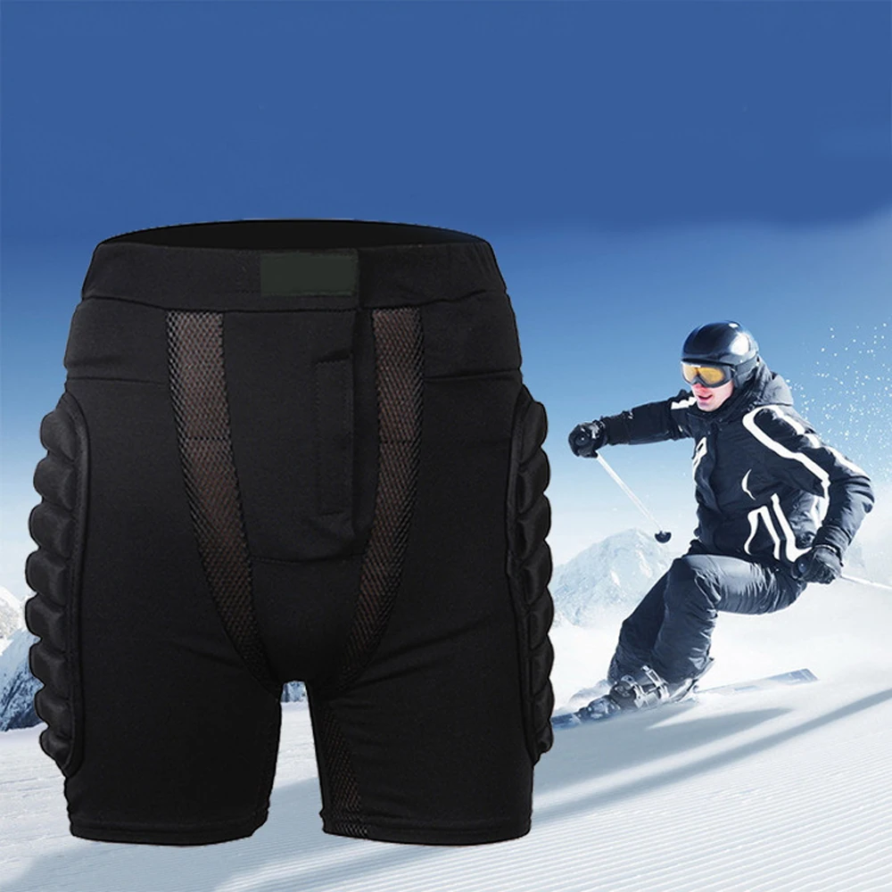 Спортивные шорты для сноубординга, защитная нижняя часть для мотоцикла, роликовые лыжи, скейт, сноуборд, защита бедер