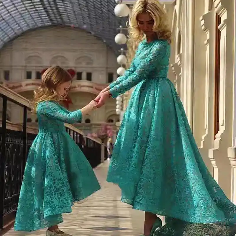 mother and daughter dresses for party