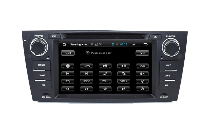 Excellent Android 7.1 Car GPS DVD Navi for BMW E90 E91 E92 With Bluetooth Wifi 4G USB SD Steering wheel Control stereo Free 8GB map 8