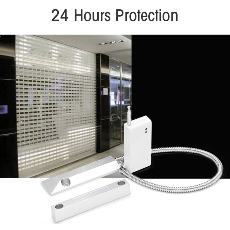 Metal Roller Shutter Long Distance Window Door Sensor detector Magnetic Contact for H6 цена и фото