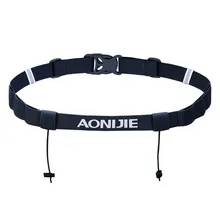 AONIJIE триатлон Марафон гонки номер ремень с гелевым держателем унисекс Спорт на открытом воздухе двигатель Велоспорт Бег Ремень номеродержатель ремень