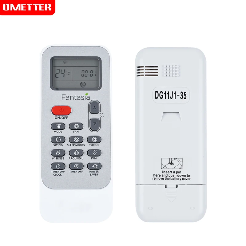 Air conditon remote control remoto para use for WHIRLPooll DG11J1-34 DG11J1 34 3D genial AC A/C/aire acondicionado Fernbedienung |