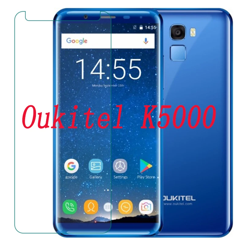 

Smartphone 9H Tempered Glass for Oukitel K5000 5.7" Explosion-proof Protective Film Screen Protector cover phone