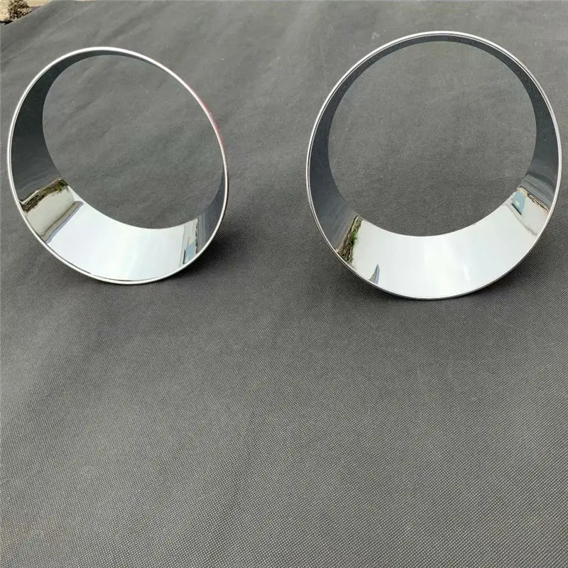 WELKINRY car auto cover styling For Jeep Wrangler JL 2018 ABS chrome front head lamp light headlight trim | Автомобили и