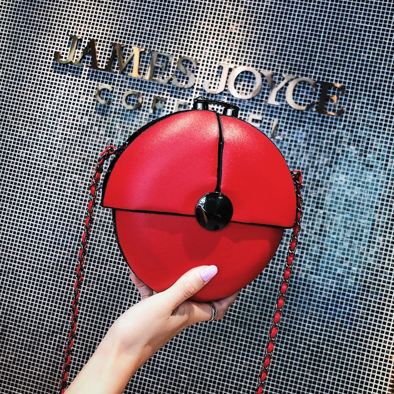 2019 Модные женские сумочки Сумка дамы кошелек круглые сумки сцепления Дизайнер