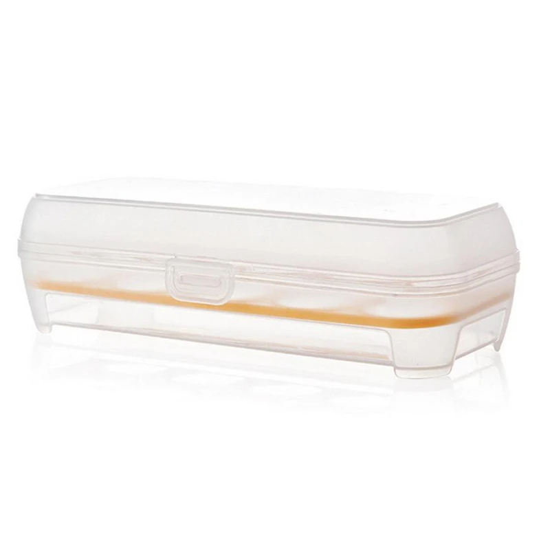 2018 New Practical Single Layer Refrigerator Food 10 Eggs Airtight Storage container plastic Box hot sale C0329#0               04