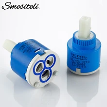 Smesiteli керамика картриджи крана 40/35/25 мм картридж Миксер с низким крутящимся элементом кран аксессуары шпинделя плоское основание свободное вращение