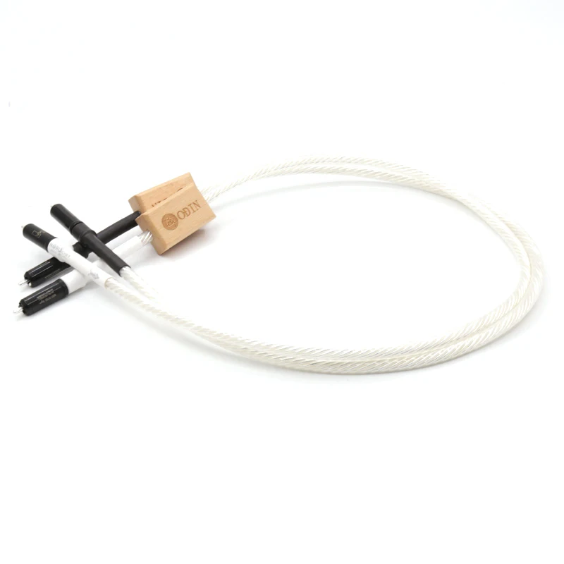Пара Nordost Odin RCA аудио кабель HIFI соединительный с WBT 0152Ag и гнездом для наушников|rca