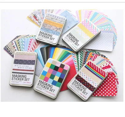 5 компл./лот скрапбукинг крафт ткань односторонняя наклейка для самостоятельного