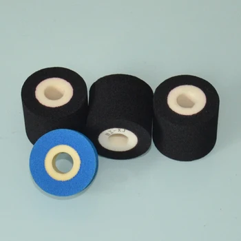 

Black Diameter 36mm Height 40mm expiry date printer hot melt ink roll for continuous band sealer