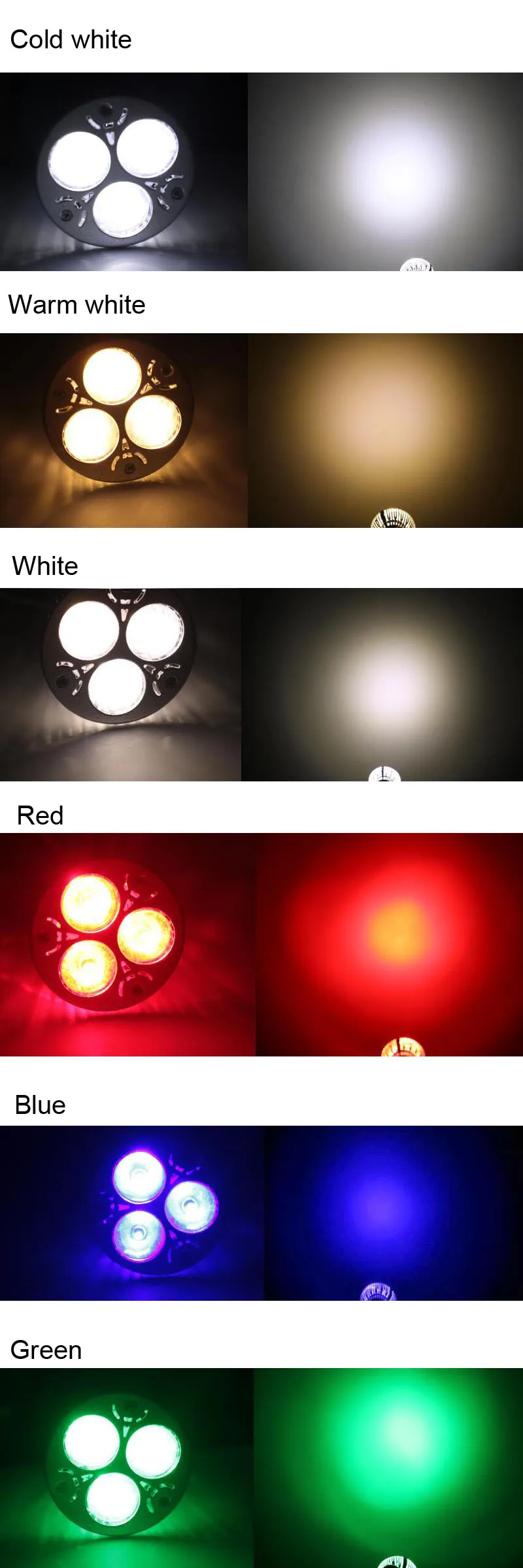 3W Spotlgiht effect