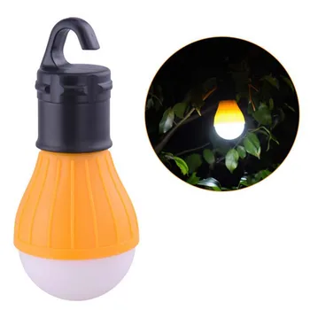 

Wasafire Portable 3-mode Small Led Flashlight Hanging 3-LED Soft Light Tent Lights Bulb Lamp For Outdoor Camping Exploring