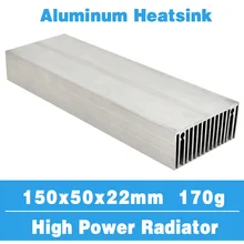 150x50 радиатор алюминиевый радиатор охлаждения кулер подходит светодиодный транзистор IC модуль питания ПБК рассеивание тепла светодиодный чип