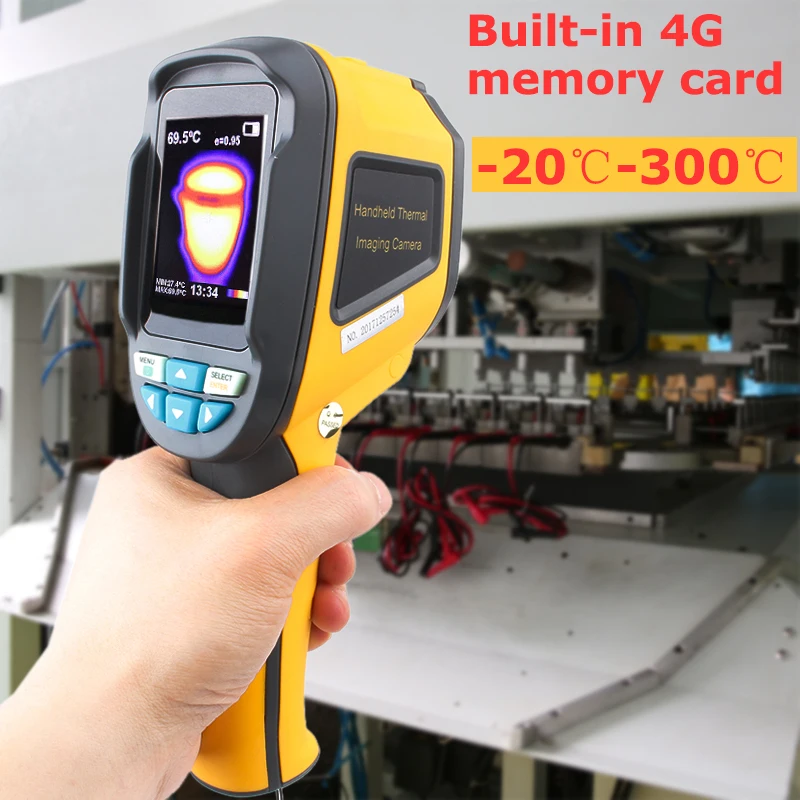 

Infrared Thermometer Handheld Thermal Imaging Camera-20 to 300 degree Portable IR Thermal Imager Infrared Imaging Device
