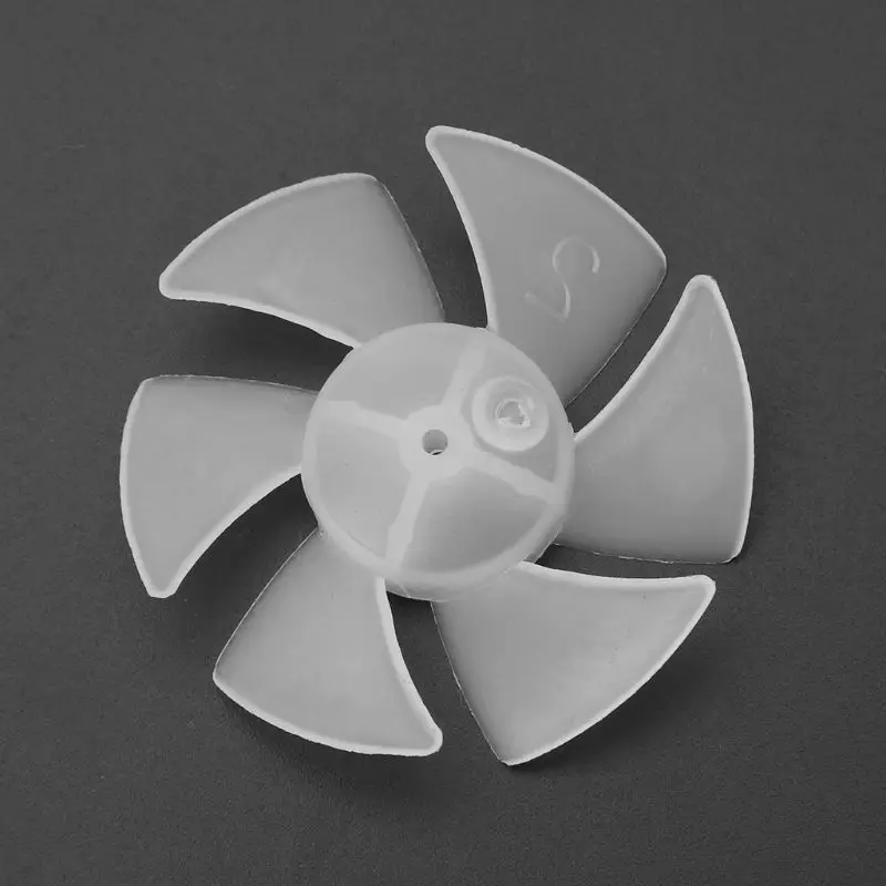 Small Power Mini Plastic Fan 6 Leaves For Hairdryer Motor
