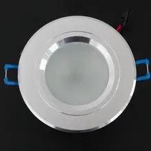 3W светодиодный светильник серебристого цвета 110 V/220 V 2700-7000K домашнее и коммерческое Внутреннее освещение энергосберегающее ce/rohs одобрено