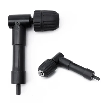 

3/8" Right Angle 90 Degree Cordless Drill Attachment With Keyless Chuck