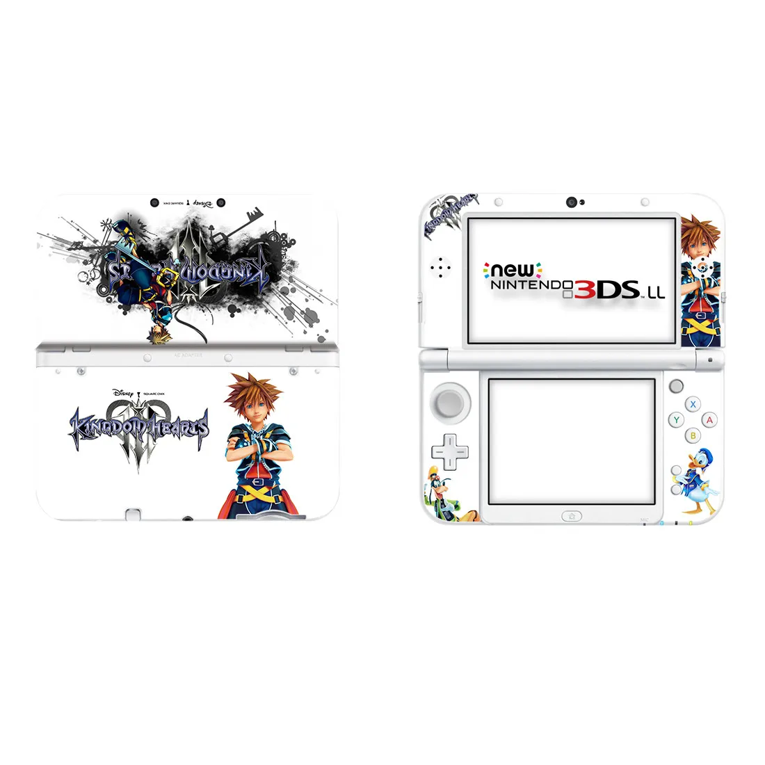 Игры Kingdom Hearts виниловая наклейка кожи Стикеры для нового 3DS XL LL шкуры Стикеры s для нового 3dsll Винил Защитная Наклейка