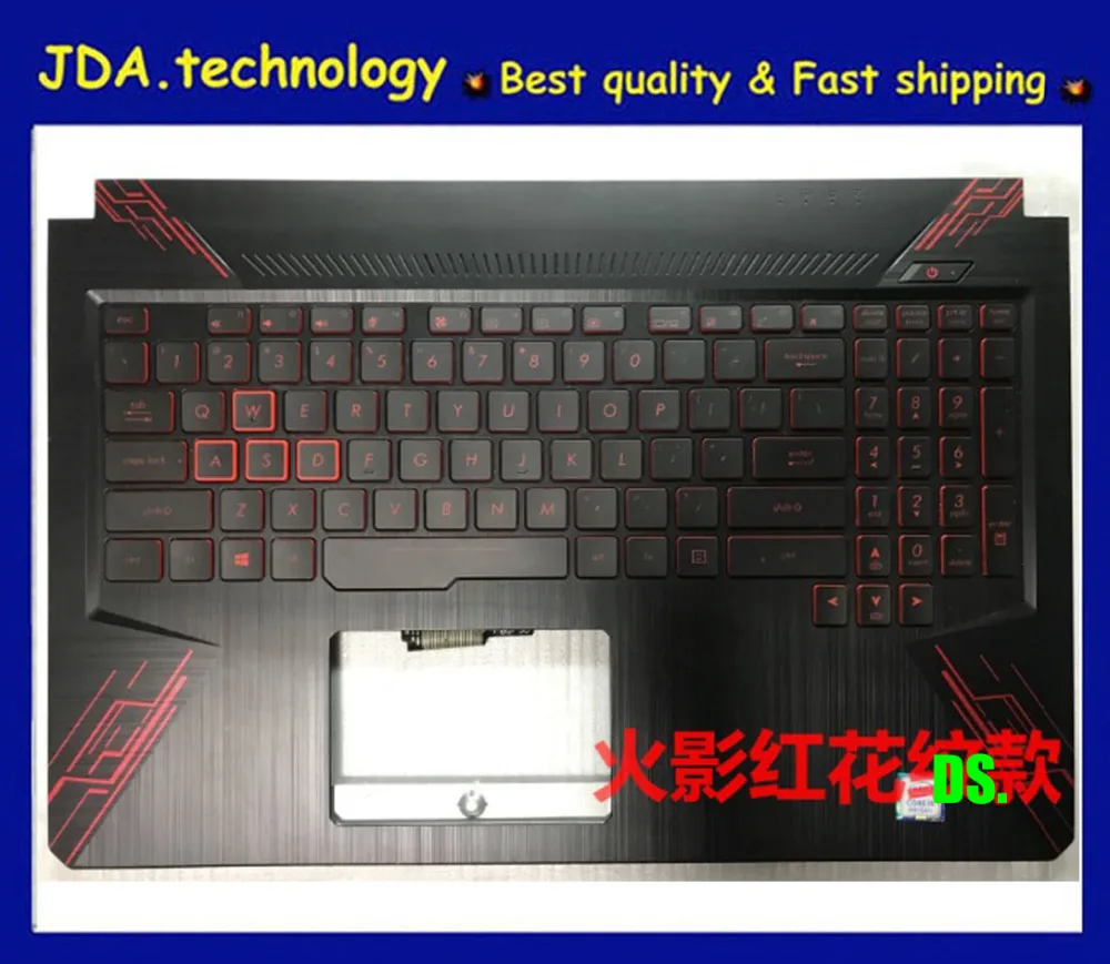 Wellendorff 96% /org plamrester Топ чехол для Asus TUF Gaming ASUS FX80 FX504 15," US клавиатура верхняя крышка, красный