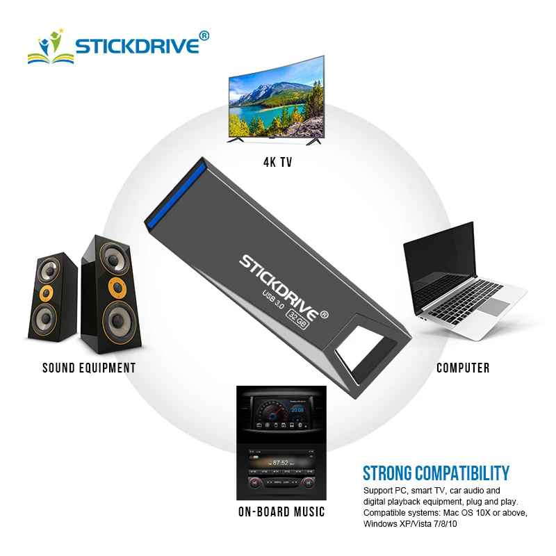 Металлический USB флеш накопитель 128 Гб 64 ГБ пятнистая стальная флешка