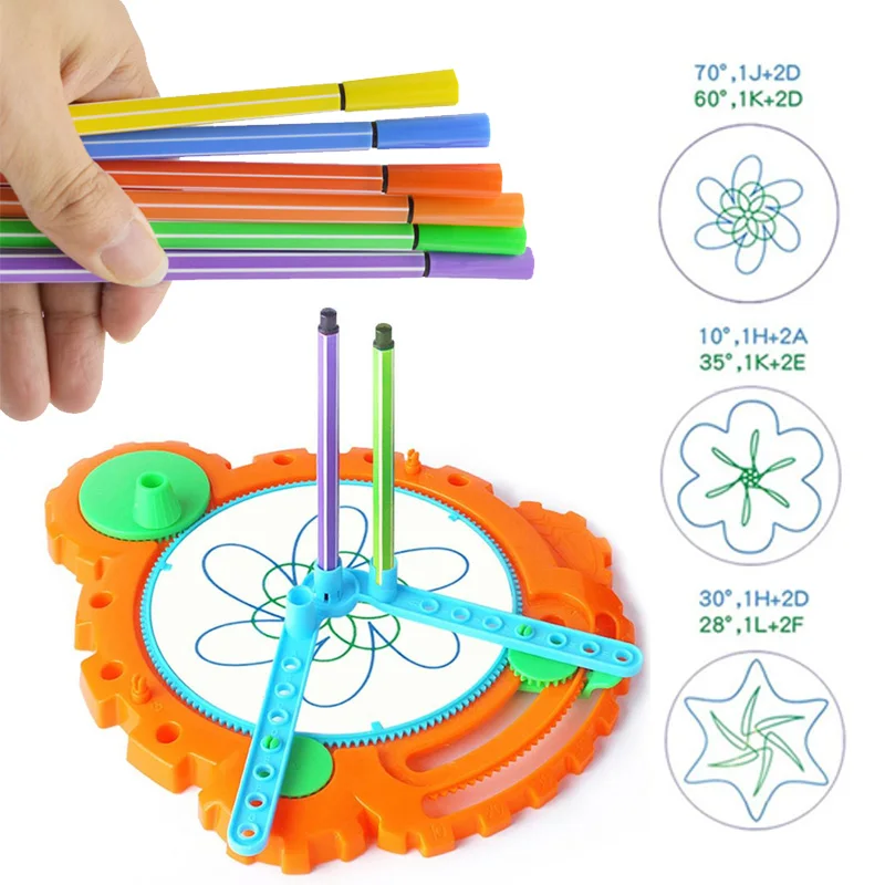 

1 Set Drawing Tools Drawing Kit Students Inspired Symmetrical Deluxe Funny Creative