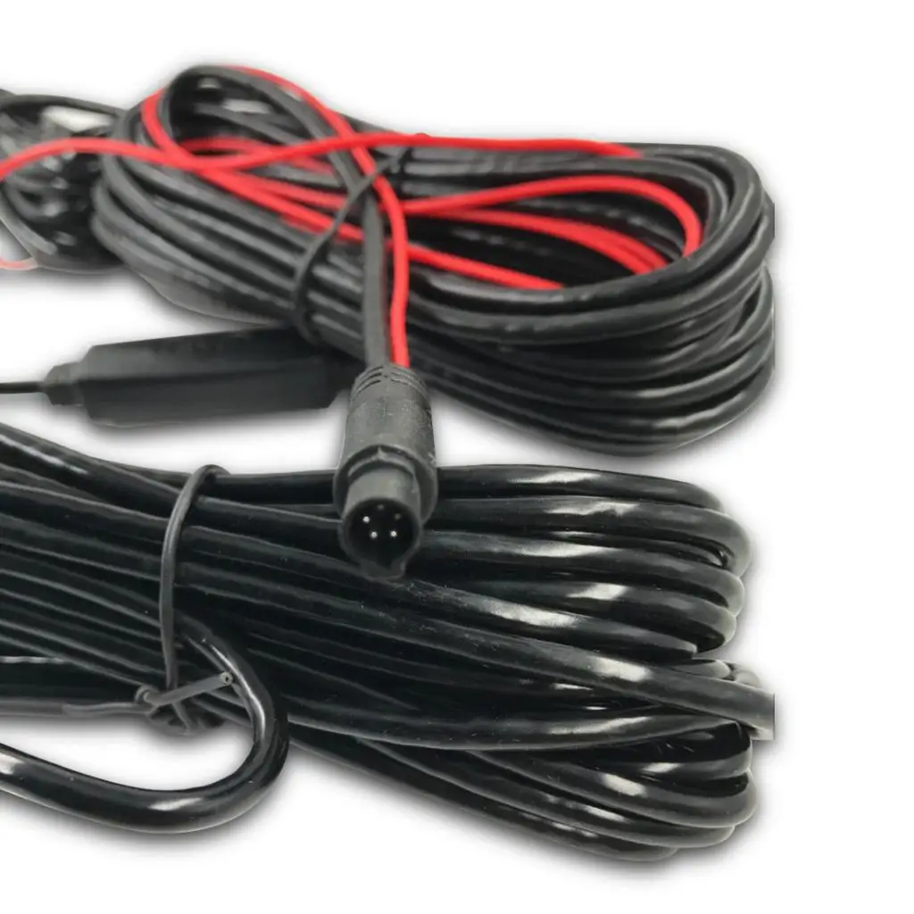 Universal Car Rear View Reverse Camera Recorder 5Pin to 2.5mm Cable with Amplifier Resist Corrosion Provide Durability
