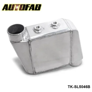 AUTOFAB-Universal Aluminum Water-to-Air Liquid Racing Intercooler Core: 250 X 220 X 115mm Inlet/Outlet: 3.5" AF-SL5046B