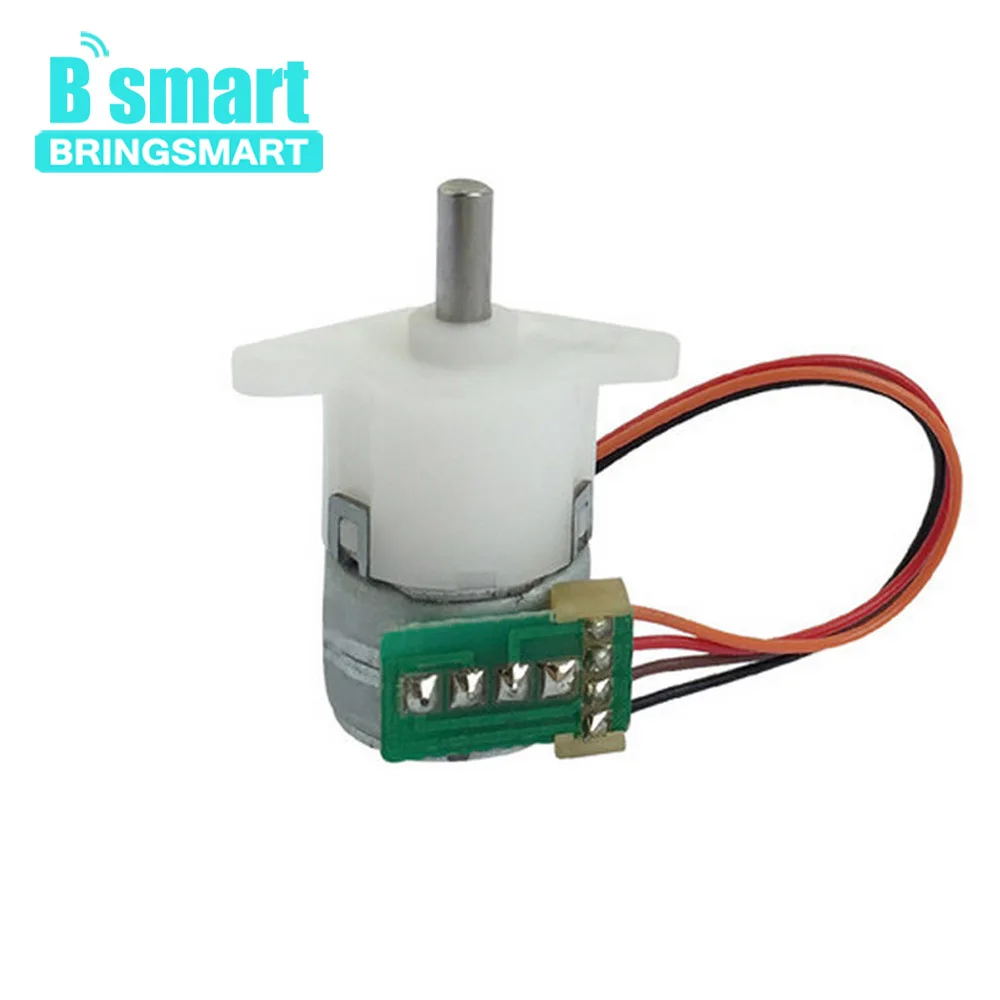 

Bringsmart GM12-15BY Mini DC Motor With Gear Reduction Ratio 1: 50 Geared Stepper Motor Intelligent Motor Gearbox for Printer